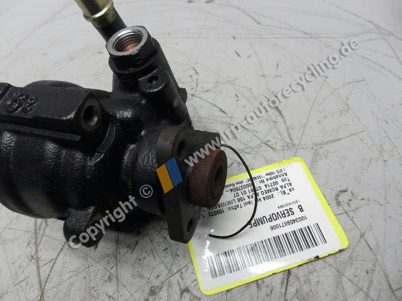 Alfa 156 Typ 932 BJ2004 original Servopumpe 55183805 1.9TD 103kw *192A5000*